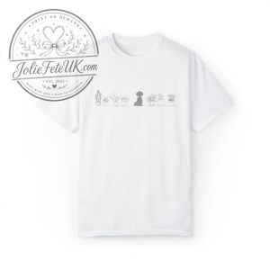 Dog and Plant Lover Tee Shirt joliefeteuk.com 1