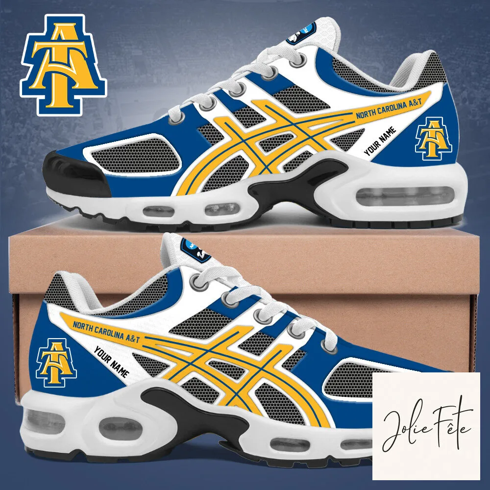 North Carolina Agricultural and Technical State University Aggies Personalized Sneakers