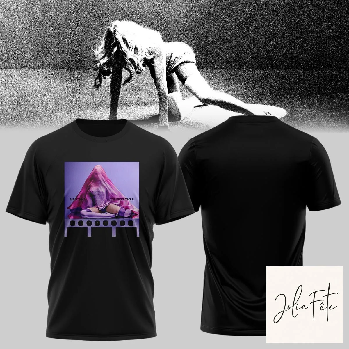 T-Shirt featuring “Confessions II” by Madonna 2 T-Shirt featuring “Confessions II” by Madonna