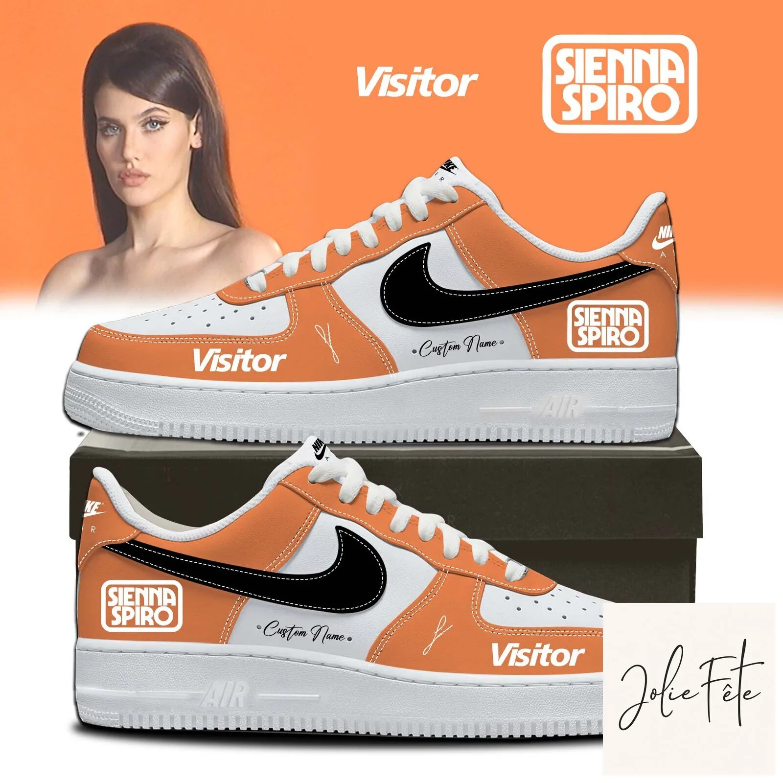 ,,,SIENNA SPIRO “VISITOR” Album 2026 Limited Edition Signature – Shoes 2-3