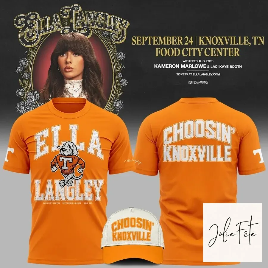 Ella Langley Choosin' Knoxville Concert Tour 2026 T-Shirt