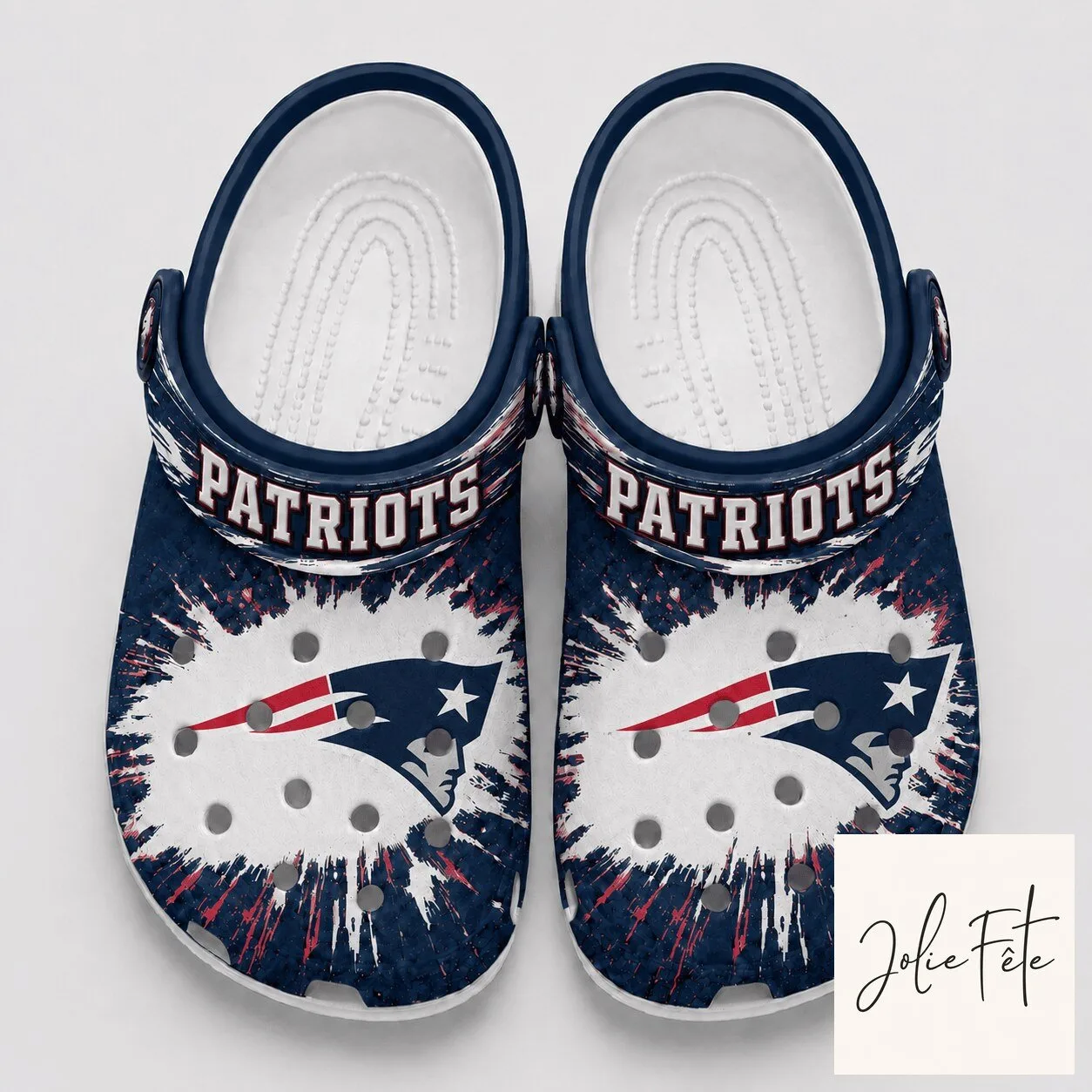 New England Patriots National Football League Splash Burst Fan Shoes