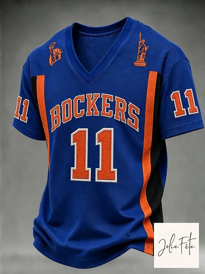 New York Basketball Fan Shirt for Men, Blue Knickerbockers Number 11 Jersey