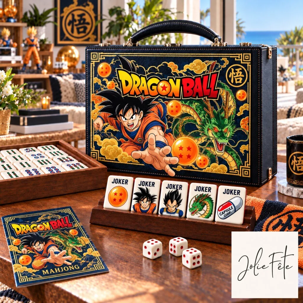 Dragon Ball Z Goku and Shenron Mahjong Game Set Dragon Ball Z Goku and Shenron Mahjong Game Set