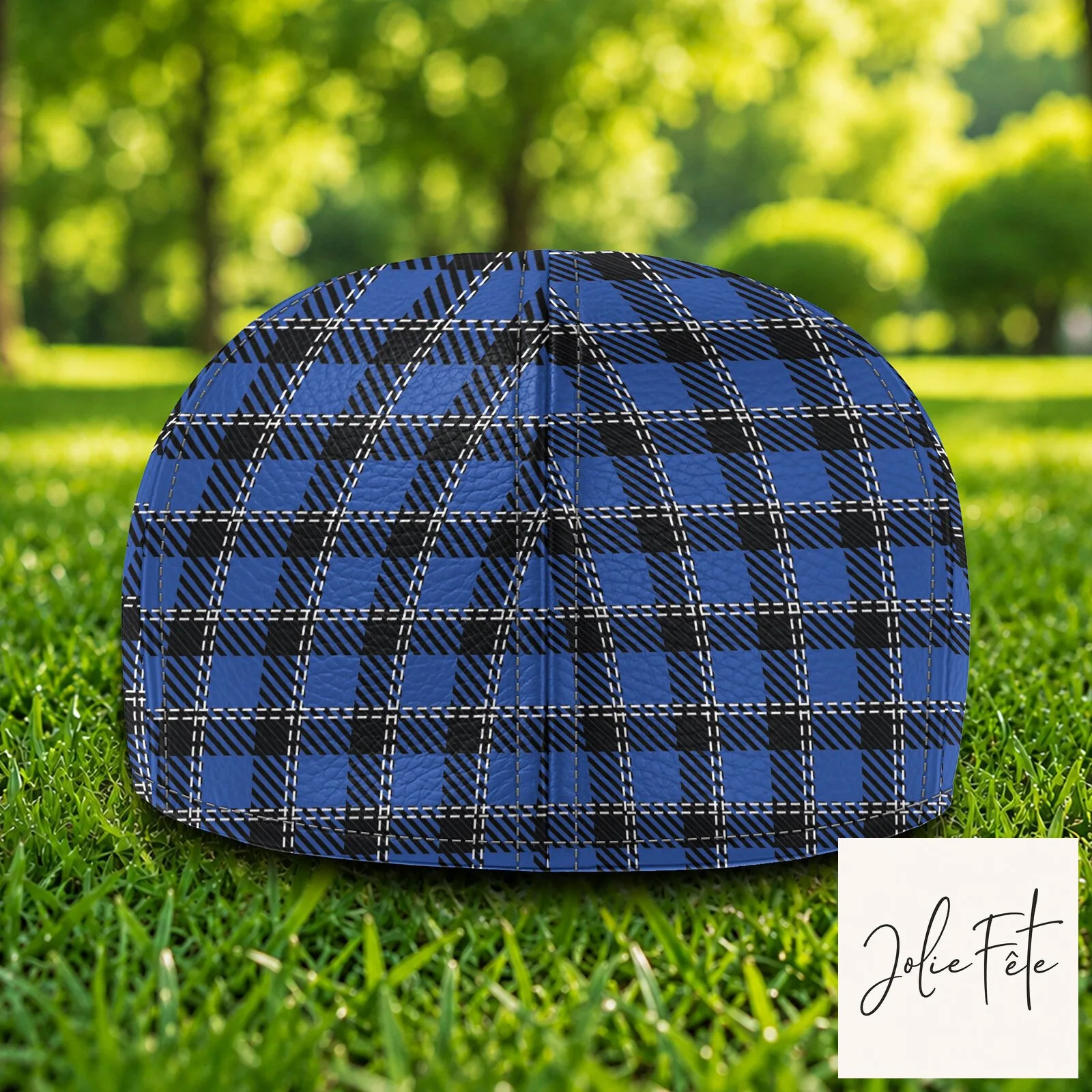 Georgia State Panthers Blue Plaid Custom Name Ivy Cap Flat Hat 11 Georgia State Panthers Blue Plaid Custom Name Ivy Cap Flat Hat