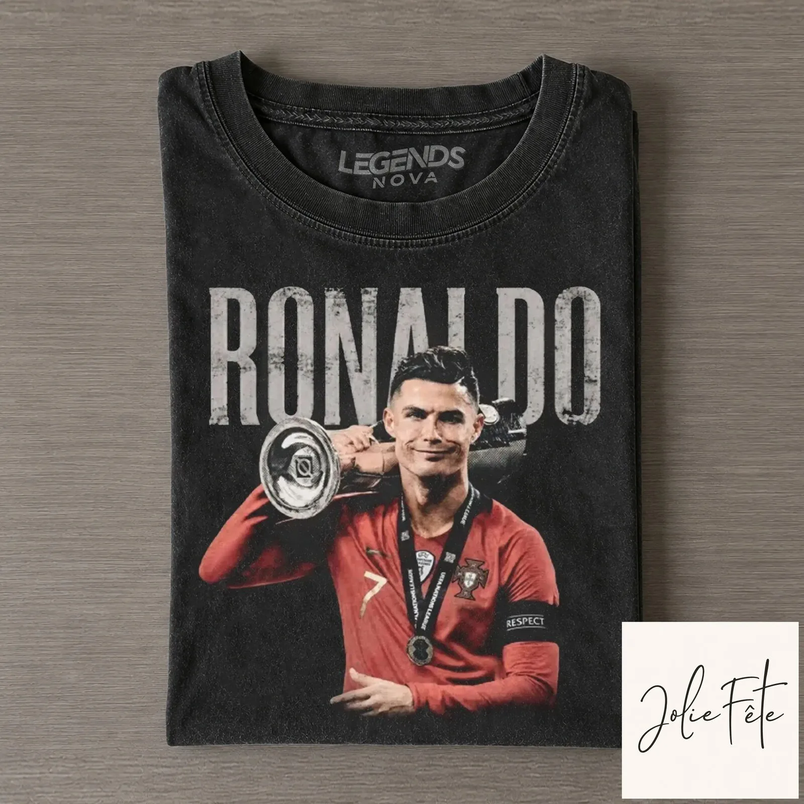 Cristiano Ronaldo Portugal National Team Football Fan T-Shirt