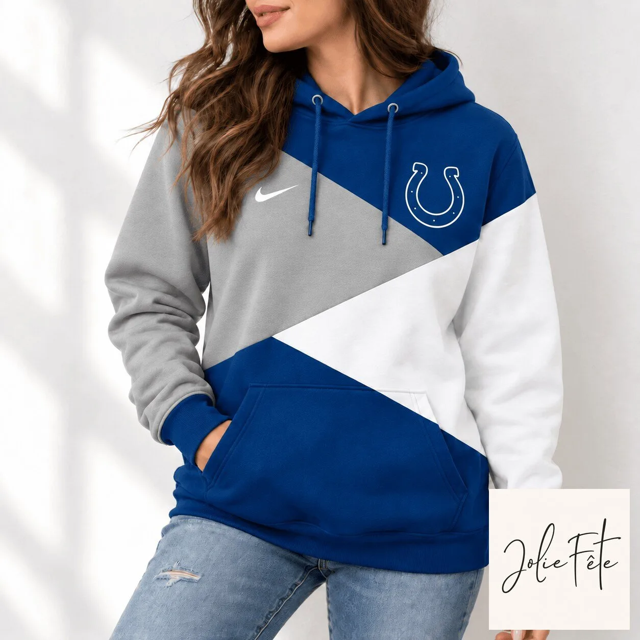 Indianapolis Colts Nike Dynamic Angle Game Day Hoodie