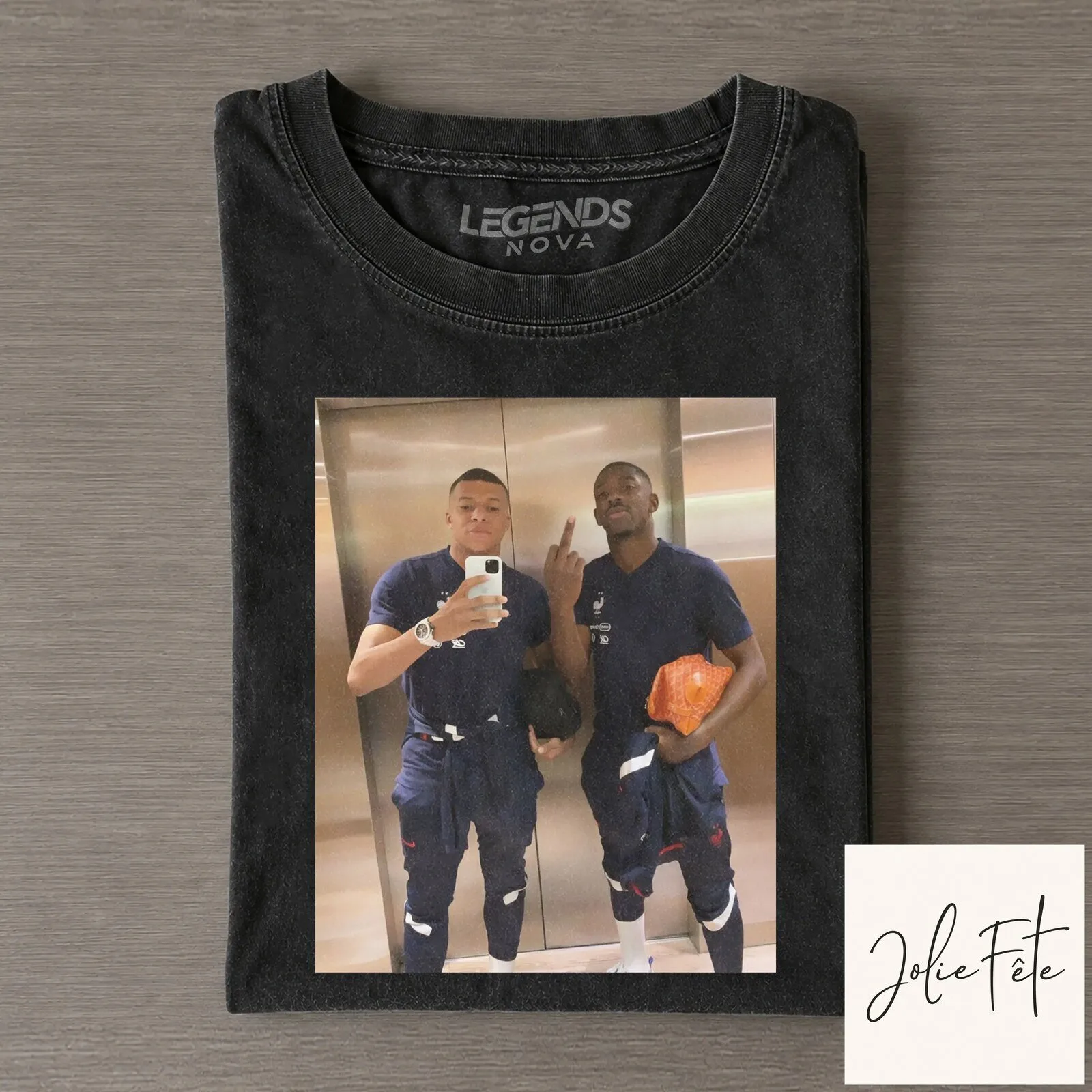 Ousmane Dembele Kylian Mbappe France Football Player Vintage T-Shirt 1 Ousmane Dembele Kylian Mbappe France Football Player Vintage T-Shirt