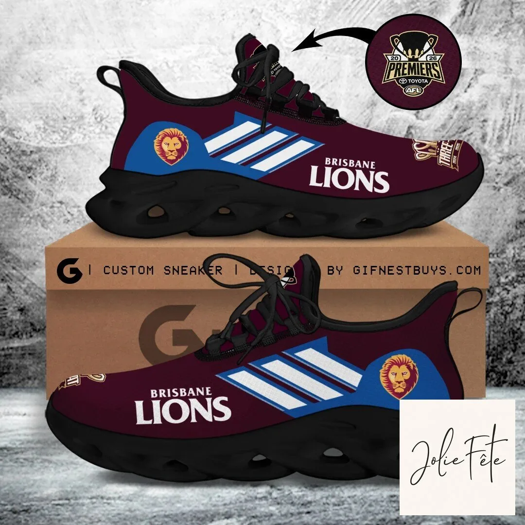 Brisbane Lions 2026 Premiers Australian Football League Max Soul Shoes