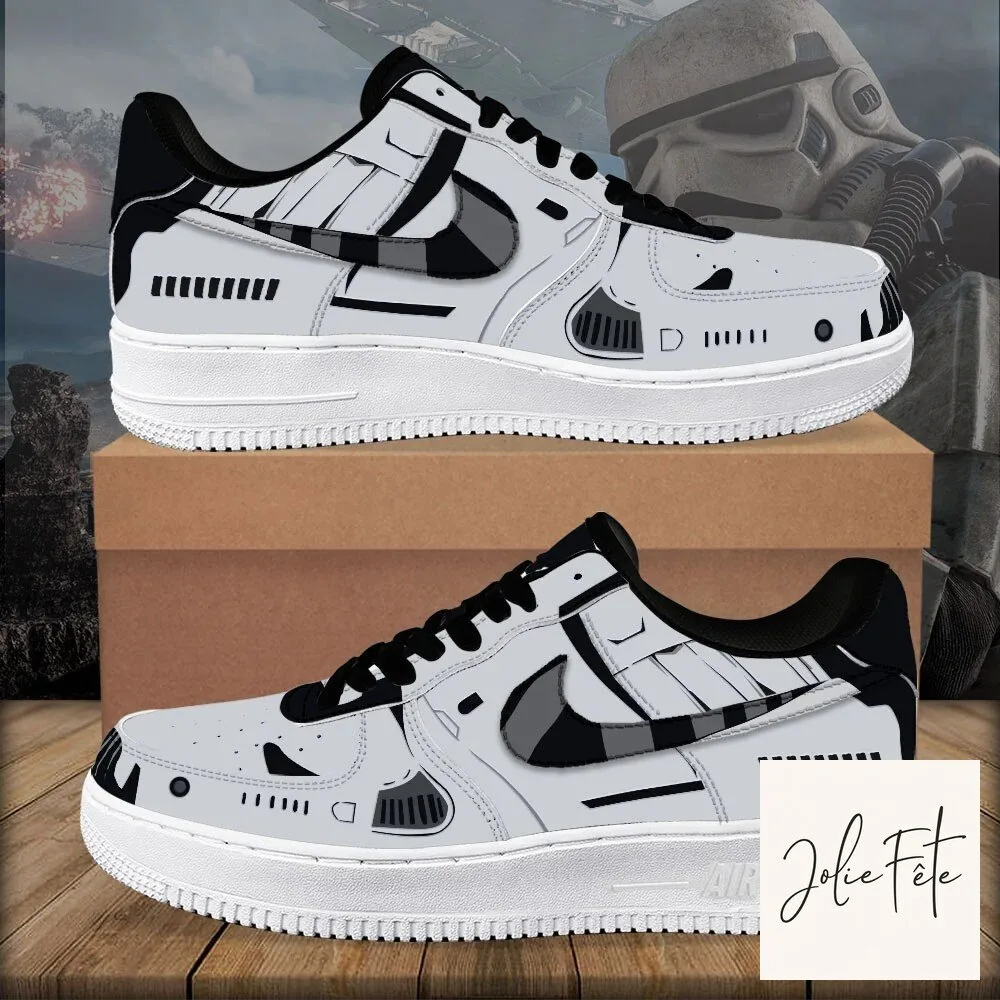 Star Wars Stormtrooper Armor Custom Design Sneakers