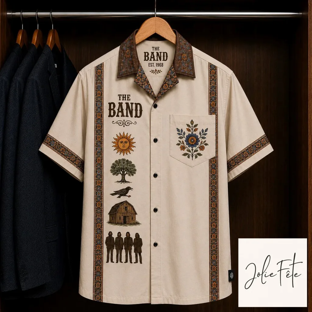 The Band Music From Big Pink Hawaiian Shirt for Men and Women The Band Music From Big Pink Hawaiian Shirt for Men and Women