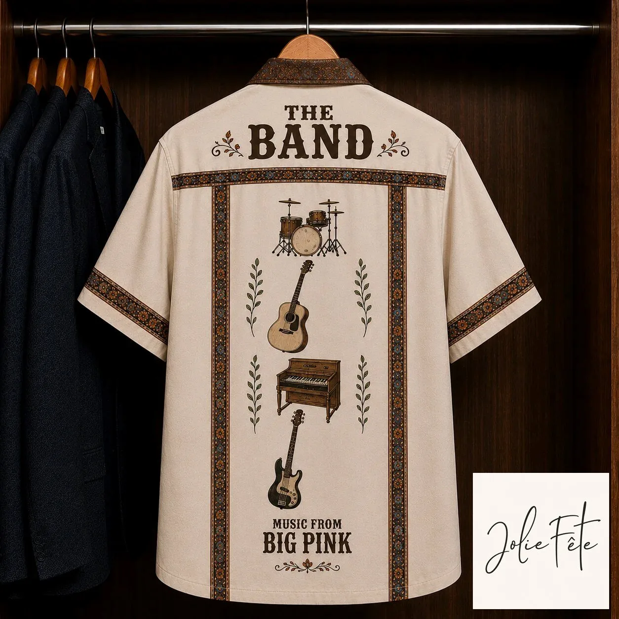 The Band Music From Big Pink Hawaiian Shirt for Men and Women 9 The Band Music From Big Pink Hawaiian Shirt for Men and Women