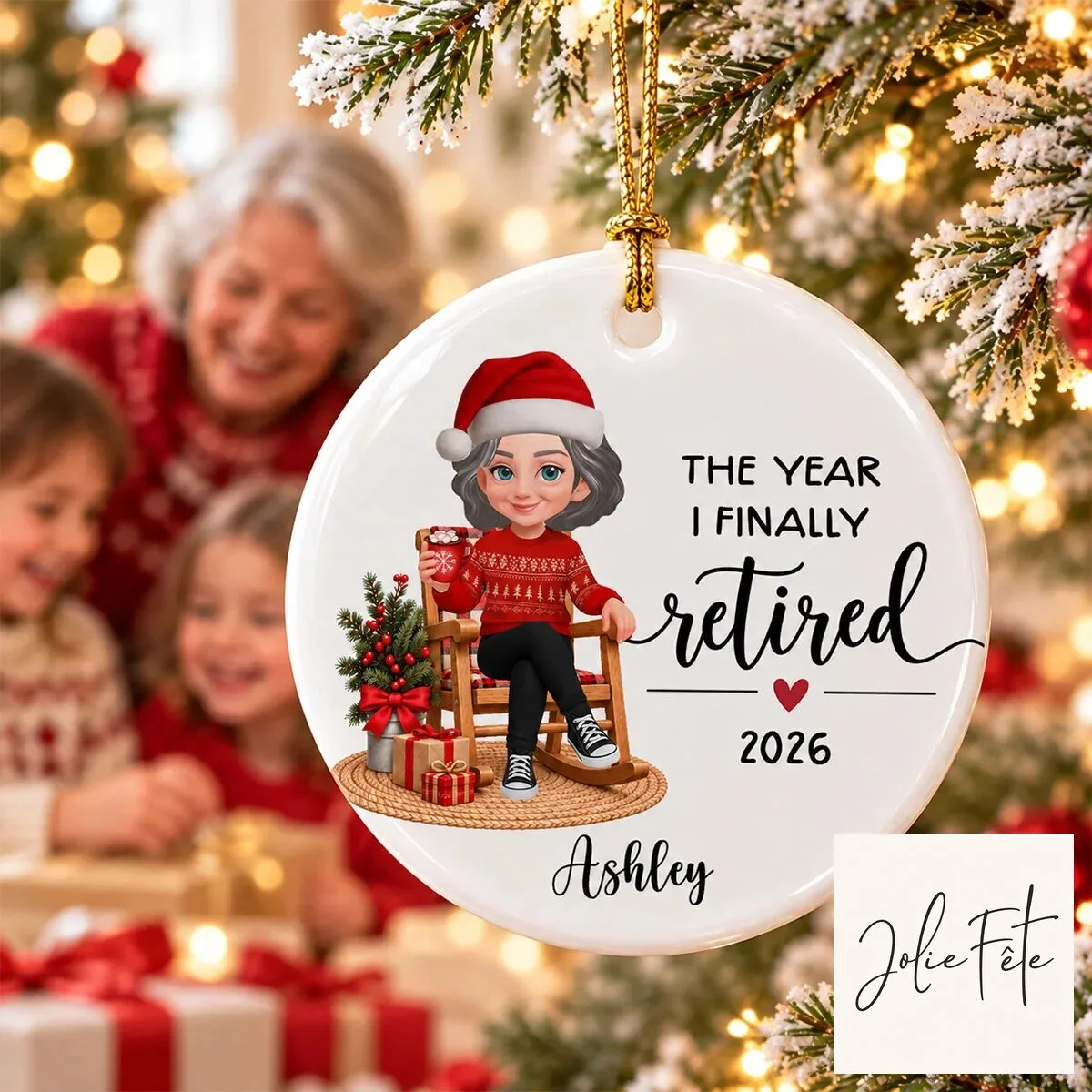 Personalized The Year I Finally Retired 2026 Christmas Ornament Gift 15 Personalized The Year I Finally Retired 2026 Christmas Ornament Gift
