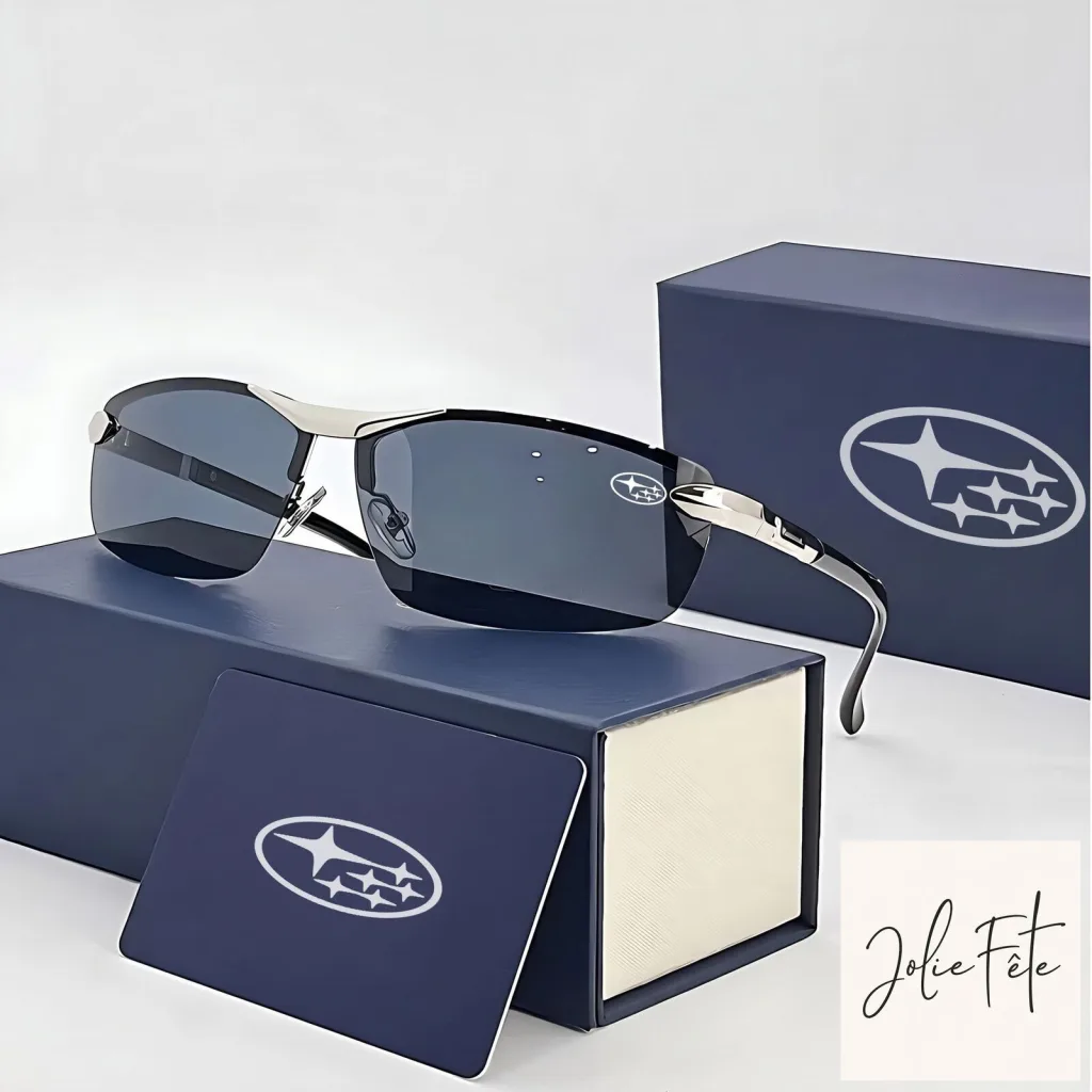 Subaru Sport Design Polarized Men's Sunglasses with UV Protection