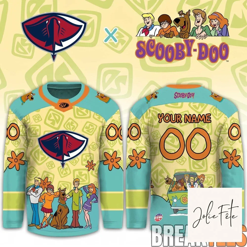 South Carolina Stingrays Scooby-Doo Mystery Machine Hockey Jersey