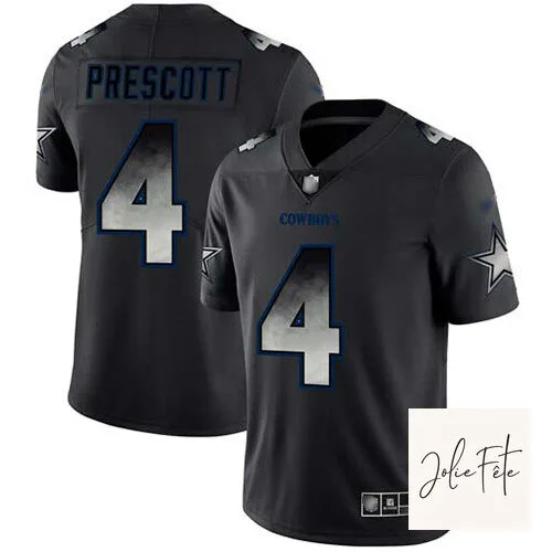 Dak Prescott Dallas Cowboys Black Stitched NFL Vapor Untouchable Limited Jersey