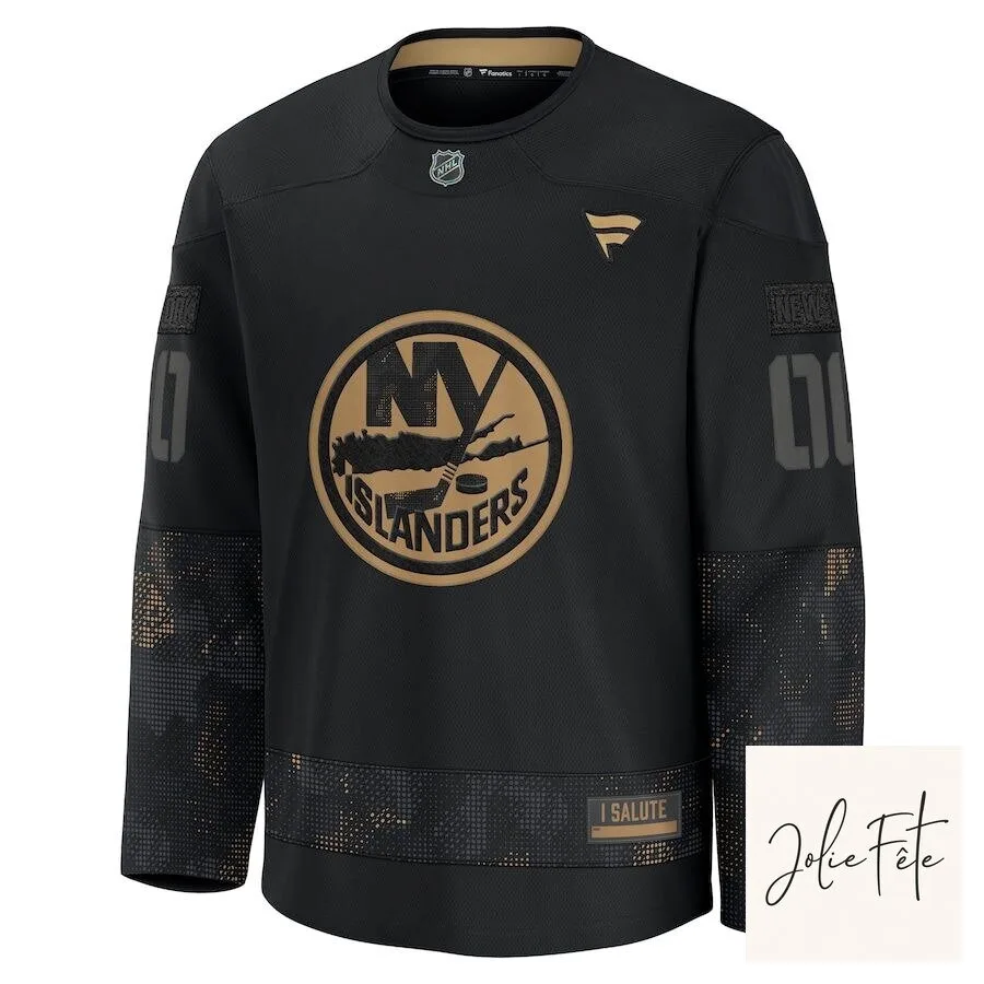 New York Islanders Military Appreciation Black Hockey Jersey