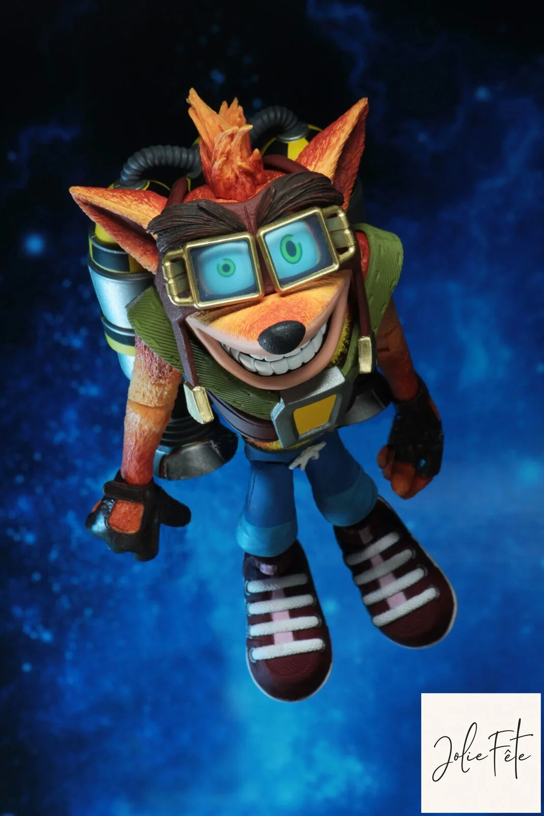 Crash Bandicoot Jetpack Action Figure Collectible Toy 16 Crash Bandicoot Jetpack Action Figure Collectible Toy