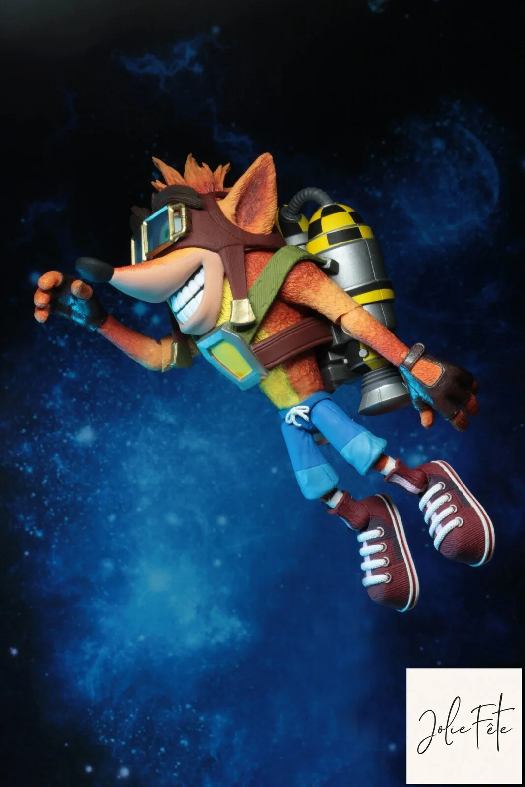 Crash Bandicoot Jetpack Action Figure Collectible Toy 17 Crash Bandicoot Jetpack Action Figure Collectible Toy