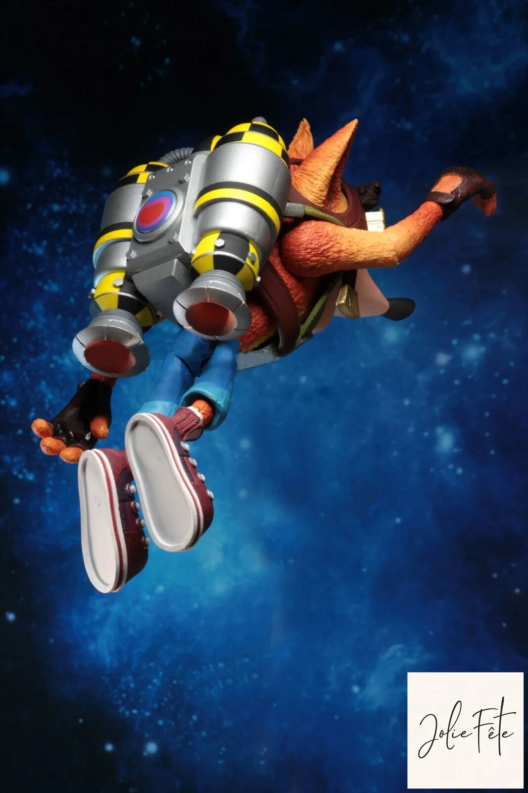 Crash Bandicoot Jetpack Action Figure Collectible Toy 18 Crash Bandicoot Jetpack Action Figure Collectible Toy