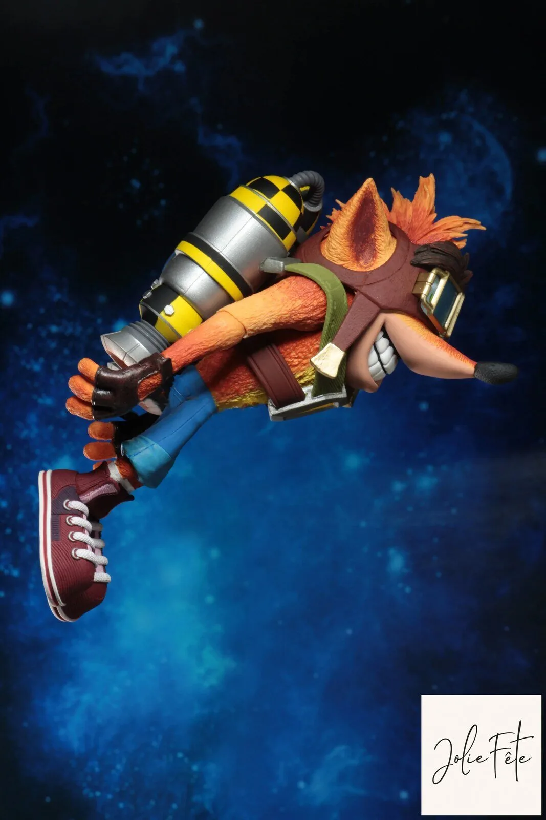 Crash Bandicoot Jetpack Action Figure Collectible Toy 19 Crash Bandicoot Jetpack Action Figure Collectible Toy