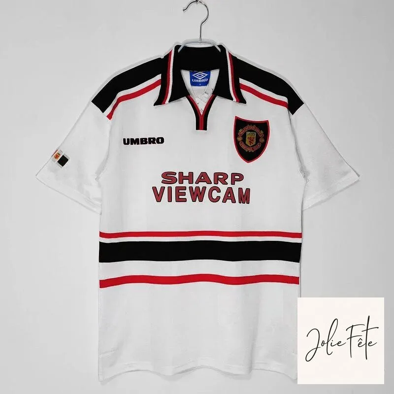 Manchester United 1999 Away Retro Football Club Soccer Jersey
