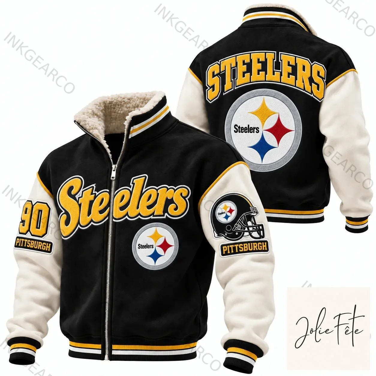Pittsburgh Steelers NFL Football Team Varsity Jacket