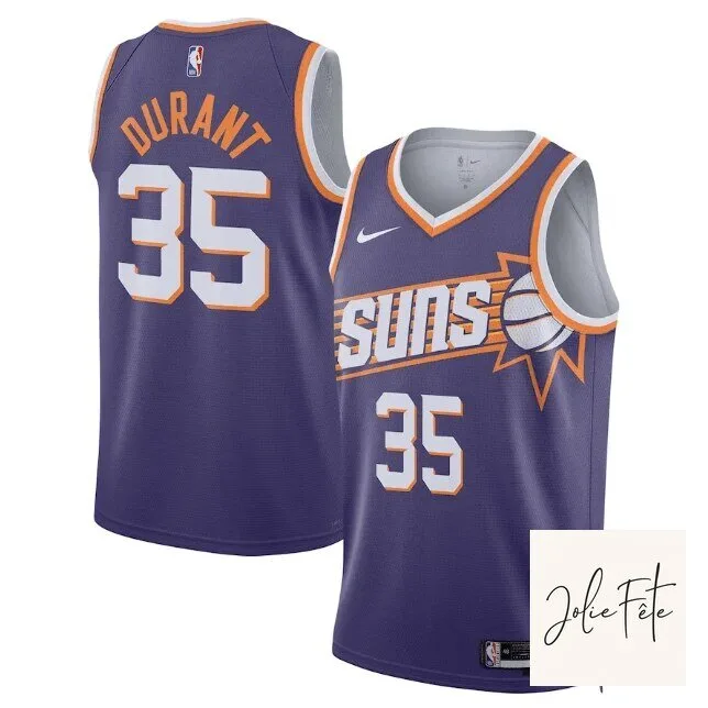 Phoenix Suns Kevin Durant Icon Edition 2023-2024 Basketball Jersey