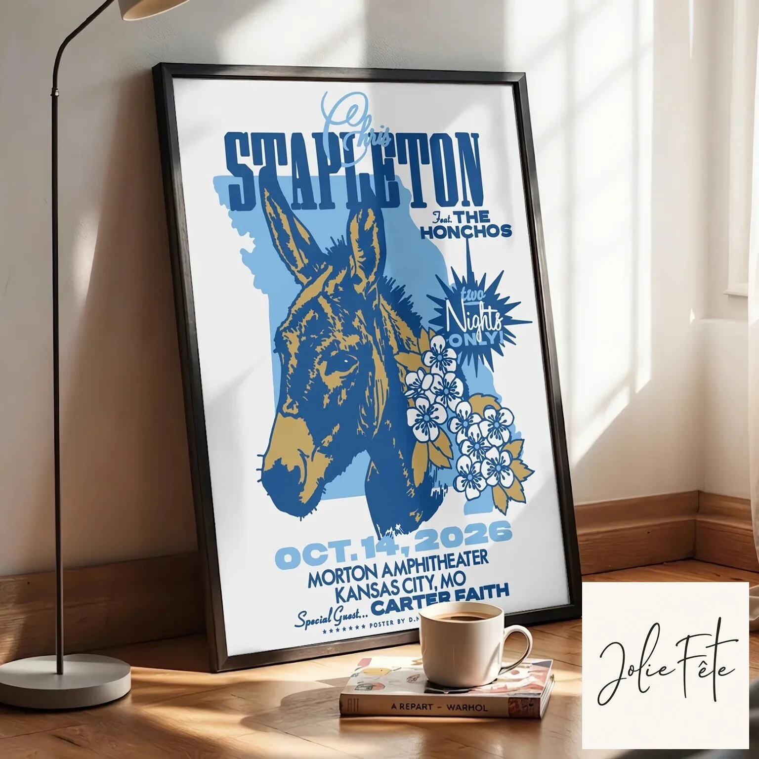 Chris Stapleton Kansas City Concert Poster October 14 2026 Morton Amphitheater Wall Art 5 Chris Stapleton Kansas City Concert Poster October 14 2026 Morton Amphitheater Wall Art