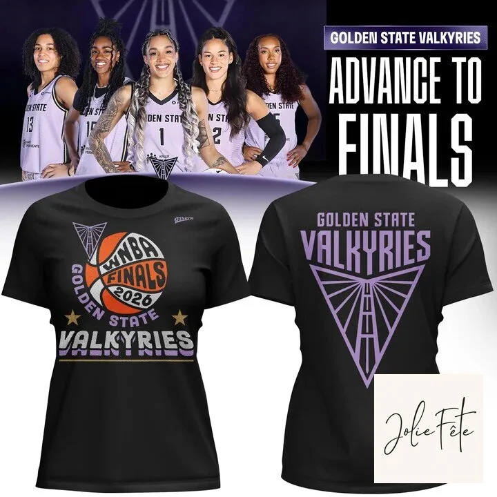 2026 WNBA Finals Tee featuring the Golden State Valkyries