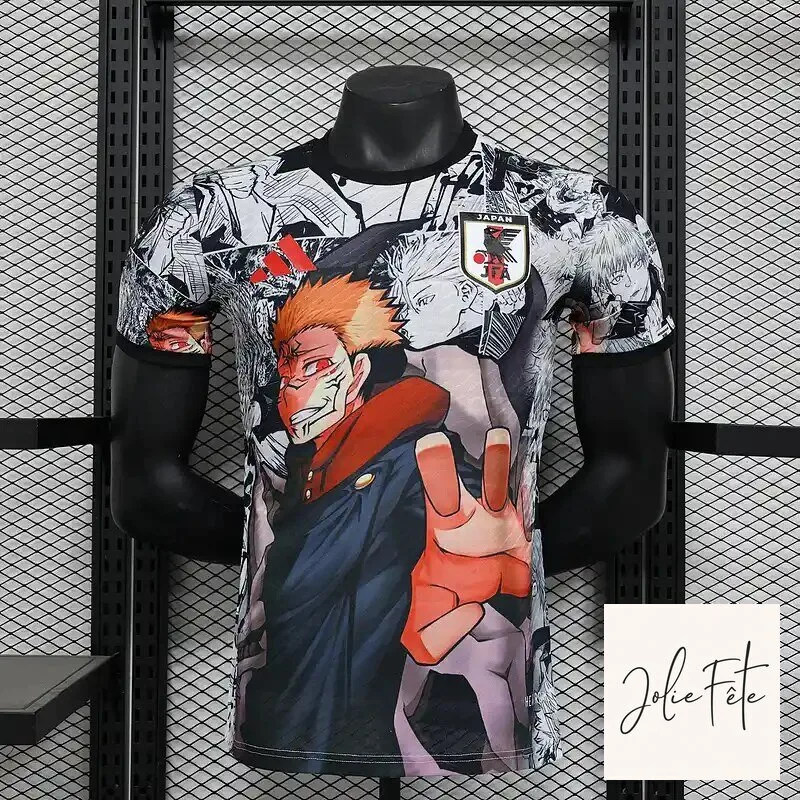 Jujutsu Kaisen Yuji Itadori Japanese National Football Team Soccer Jersey 1 Jujutsu Kaisen Yuji Itadori Japanese National Football Team Soccer Jersey