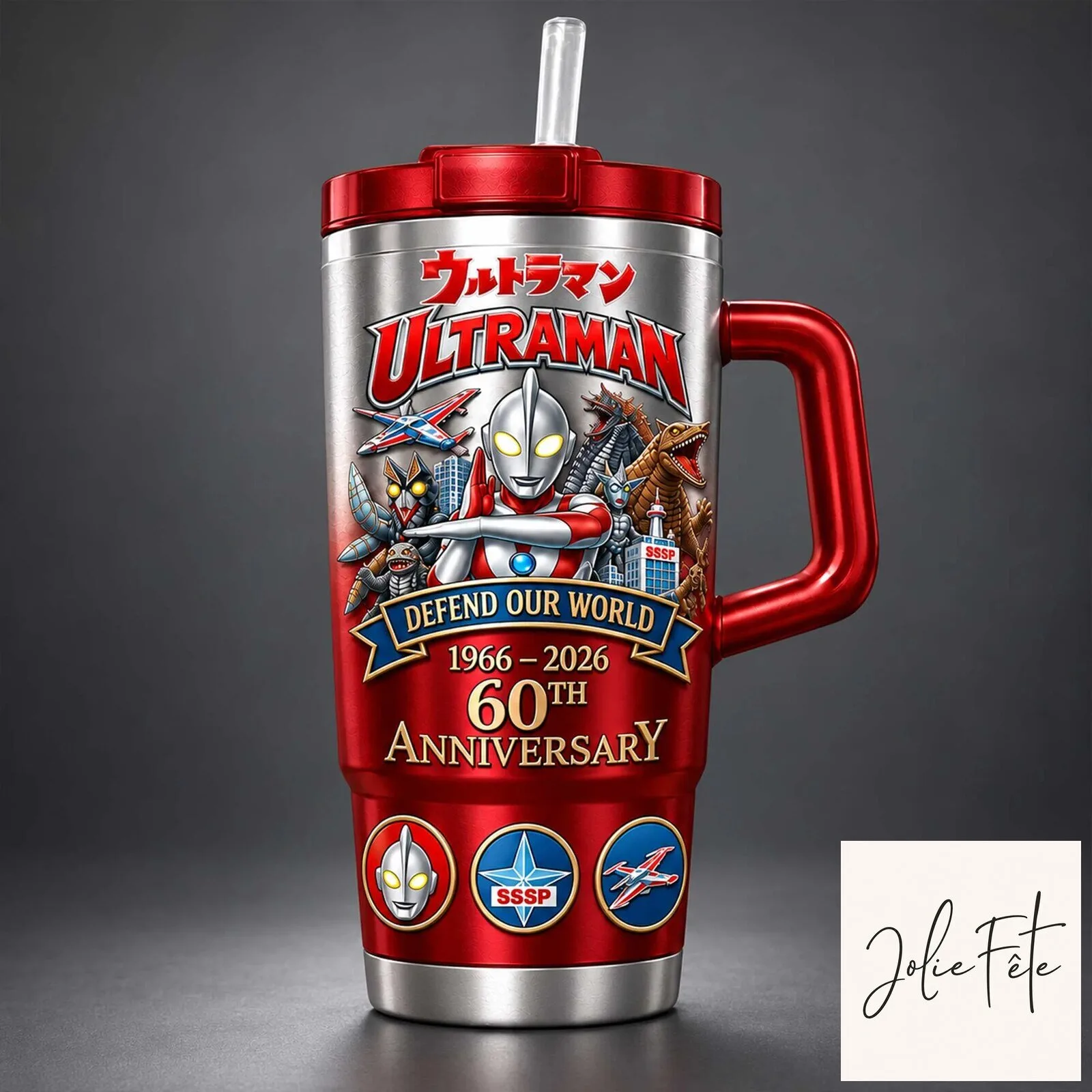 Ultraman 60th Anniversary Defend Our World Stainless Steel Insulated Tumbler 8 Ultraman 60th Anniversary Defend Our World Stainless Steel Insulated Tumbler