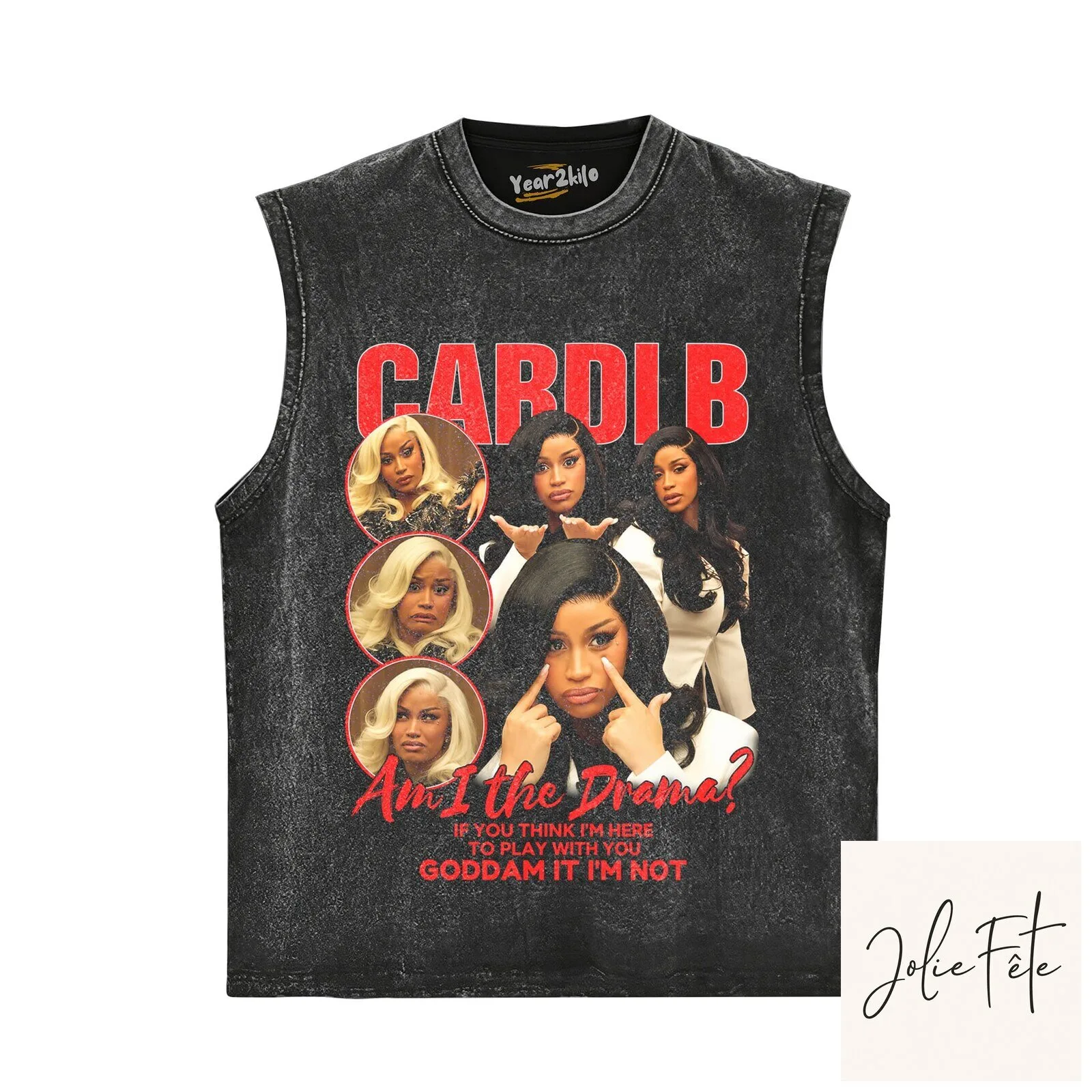 Cardi B Am I The Drama Quote Graphic Black T-Shirt 13 Cardi B Am I The Drama Quote Graphic Black T-Shirt