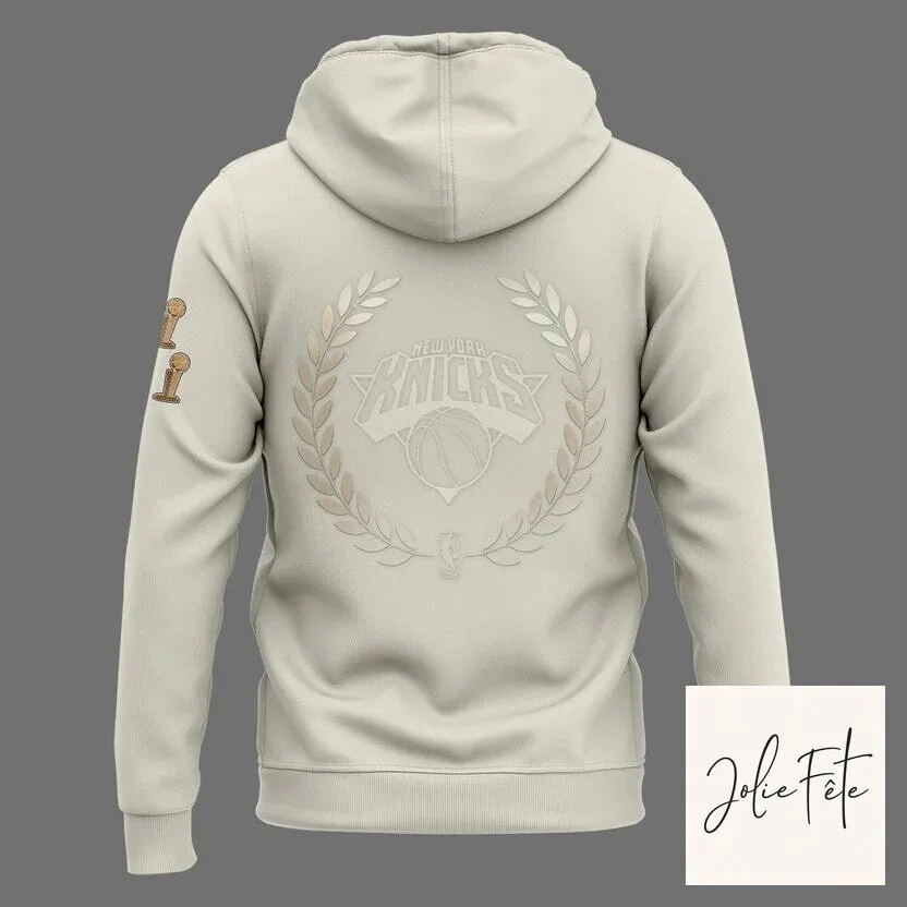 New York Knicks 2025-26 World Champions Basketball Full-Zip Hoodie 9 New York Knicks 2025-26 World Champions Basketball Full-Zip Hoodie