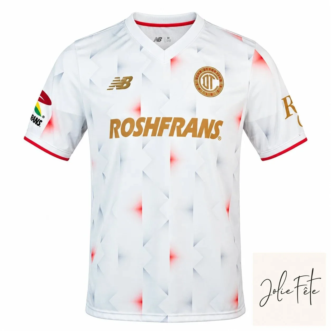 Deportivo Toluca Football Club Away Soccer Jersey for Men 6 Deportivo Toluca Football Club Away Soccer Jersey for Men