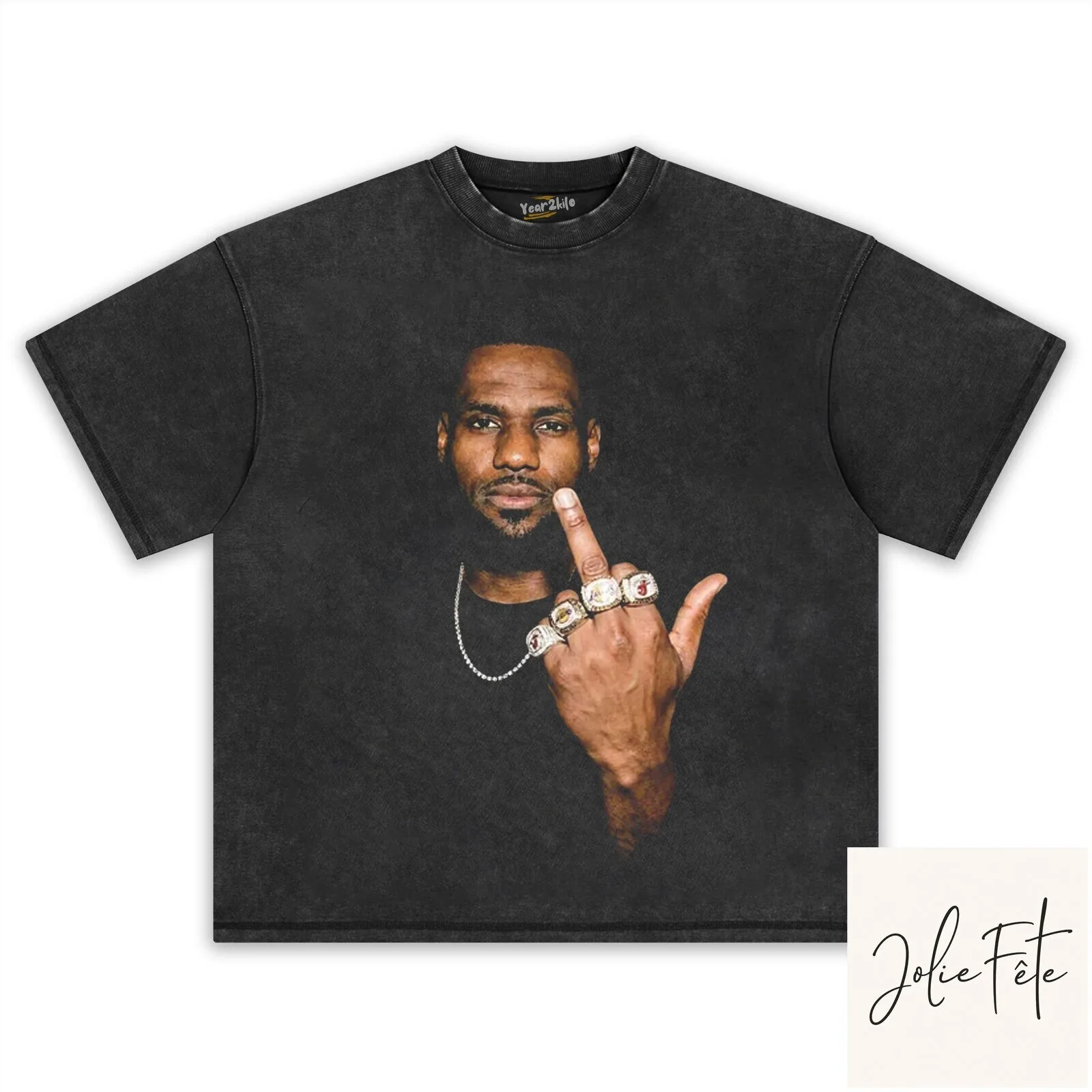 LeBron James Iconic Rings Celebration Basketball Fan Black T-Shirt 12 LeBron James Iconic Rings Celebration Basketball Fan Black T-Shirt