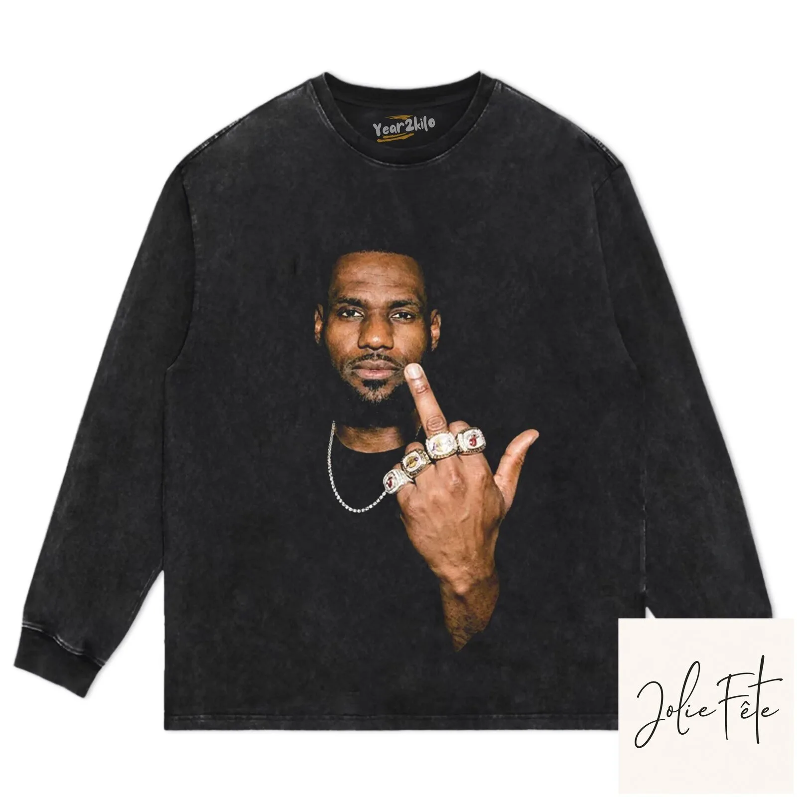 LeBron James Iconic Rings Celebration Basketball Fan Black T-Shirt 16 LeBron James Iconic Rings Celebration Basketball Fan Black T-Shirt