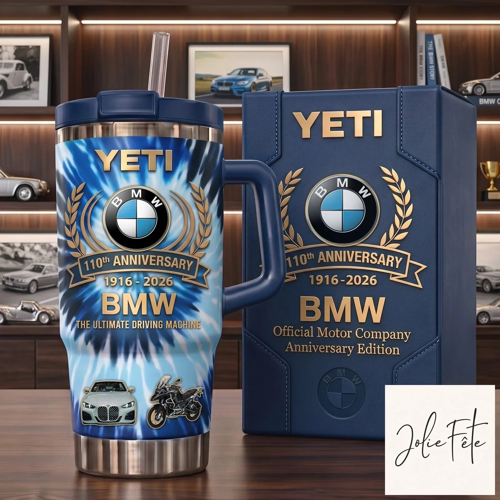 Ultimate Driving Machine Tumbler for BMW's 110th Anniversary 1916-2026 5 Ultimate Driving Machine Tumbler for BMW