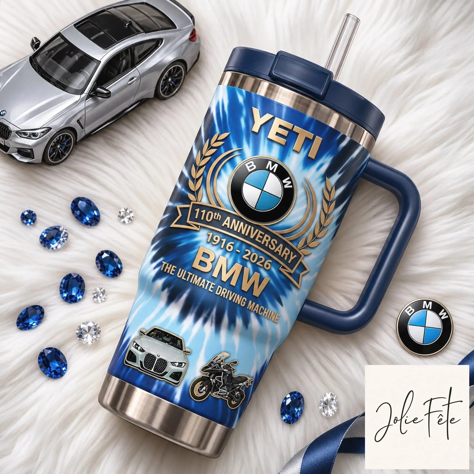 Ultimate Driving Machine Tumbler for BMW's 110th Anniversary 1916-2026 7 Ultimate Driving Machine Tumbler for BMW