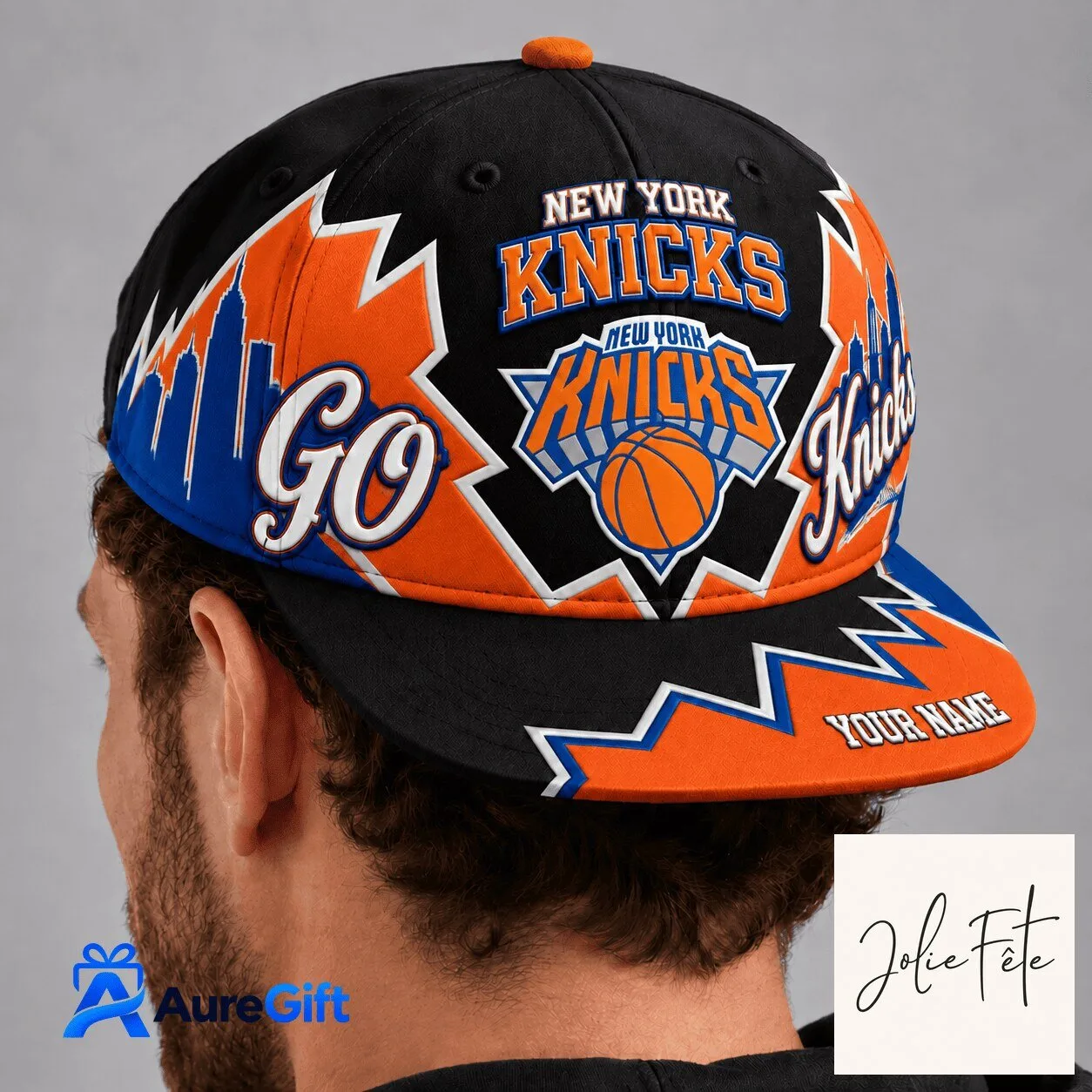 New York Knicks NBA Personalized Snapback Hat